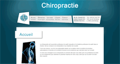 Desktop Screenshot of chiropraxie.lu